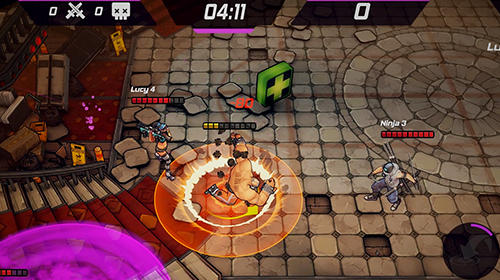 Rage squad - Android game screenshots.