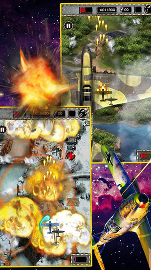 Gameplay of the Raiden war 2015 for Android phone or tablet.