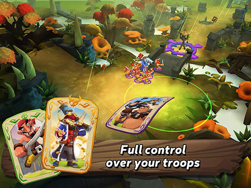 Gameplay of the Raids of glory for Android phone or tablet.