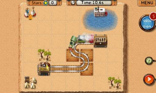 Gameplay of the Rail maze 2 for Android phone or tablet.