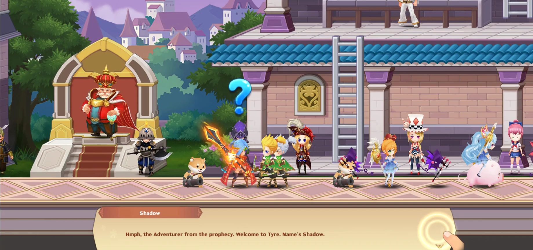 Rainbow Story Global - Android game screenshots.