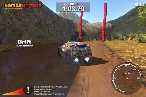 Gameplay of the Rally point 4 for Android phone or tablet.