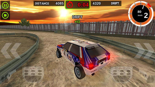 Gameplay of the Rally racer: Dirt for Android phone or tablet.
