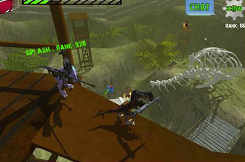 Raptors online - Android game screenshots.