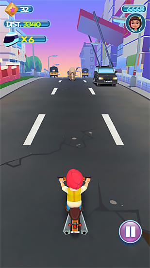 Gameplay of the Rash riders: India tour for Android phone or tablet.