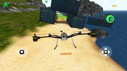 Gameplay of the RC Land free: Quadcopter FPV for Android phone or tablet.