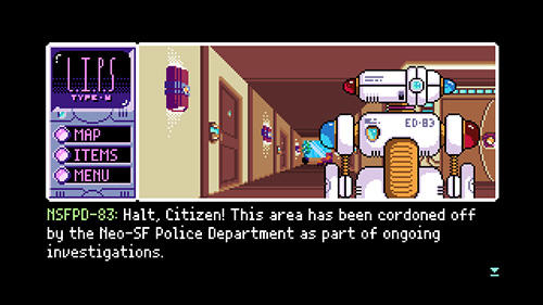 Read only memories: Type-M - Android game screenshots.
