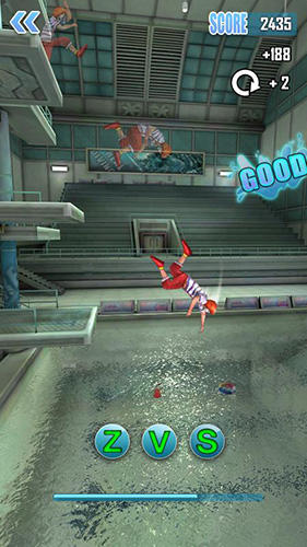 Real diving 3D - Android game screenshots.