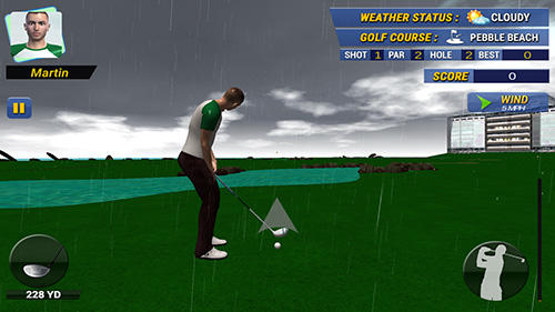 Real golf master 3D - Android game screenshots.