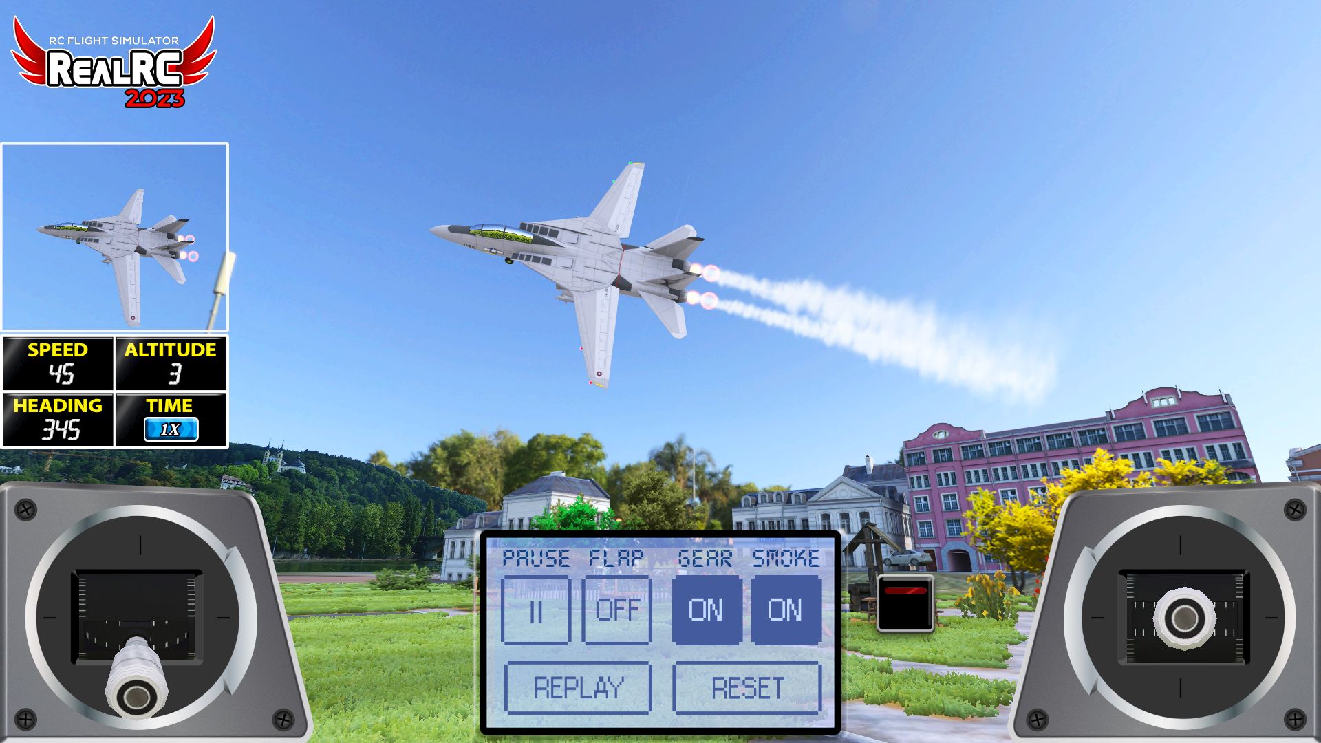 Real RC Flight Sim 2023 Online - Android game screenshots.