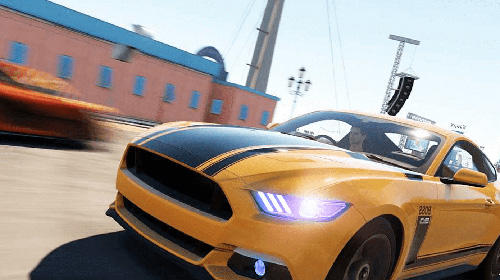 Real turbo racing - Android game screenshots.
