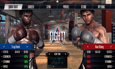 Gameplay of the Real Boxing for Android phone or tablet.