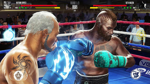 Gameplay of the Real boxing 2 for Android phone or tablet.