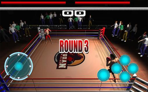 Gameplay of the Real boxing champions: World boxing championship 2015 for Android phone or tablet.