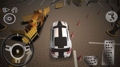 Gameplay of the Real car parking for Android phone or tablet.