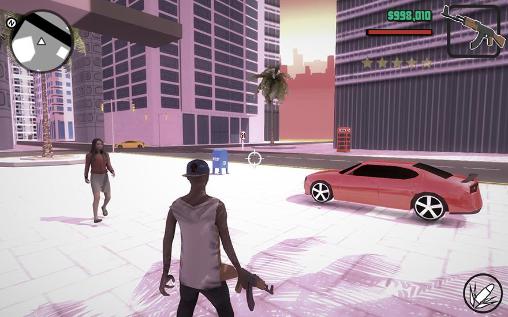 Gameplay of the Real crime gangsters for Android phone or tablet.
