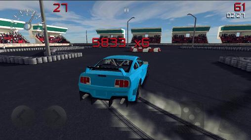 Gameplay of the Real drifting for Android phone or tablet.