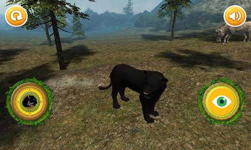 Gameplay of the Real panther simulator for Android phone or tablet.