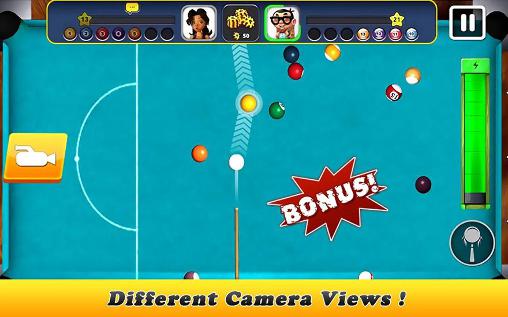 Gameplay of the Real snooker: Billiard pool pro 2 for Android phone or tablet.
