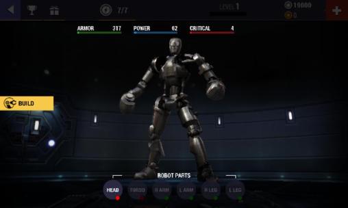 Gameplay of the Real steel: Champions for Android phone or tablet.