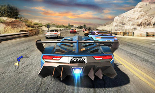 Gameplay of the Real super speed racing for Android phone or tablet.
