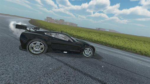 Gameplay of the Realistic drift: Streets for Android phone or tablet.