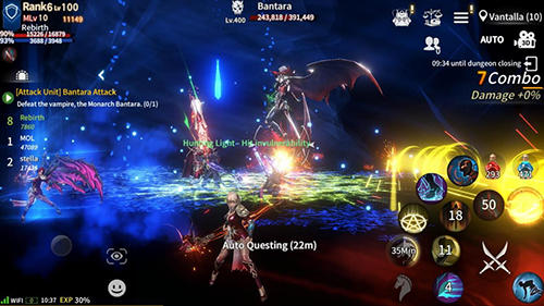 Rebirth M - Android game screenshots.