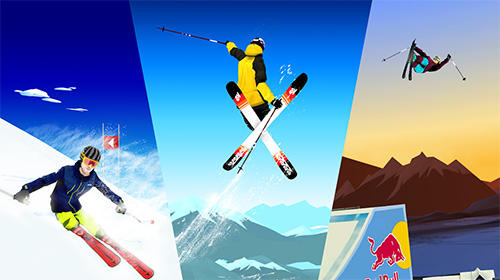 Red Bull free skiing - Android game screenshots.