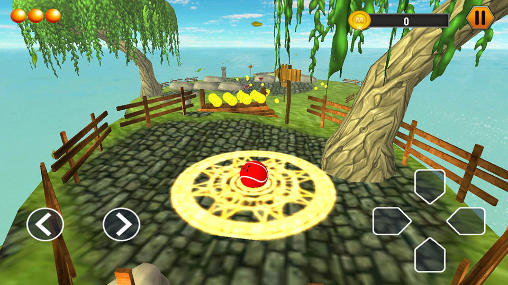 Gameplay of the Red ball adventure for Android phone or tablet.