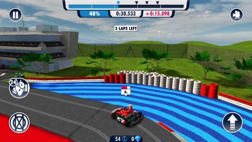 Gameplay of the Red Bull Racers for Android phone or tablet.