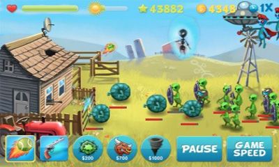 Gameplay of the Rednecks Vs Aliens for Android phone or tablet.