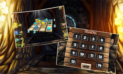 Gameplay of the Reiner Knizia's Skyline for Android phone or tablet.