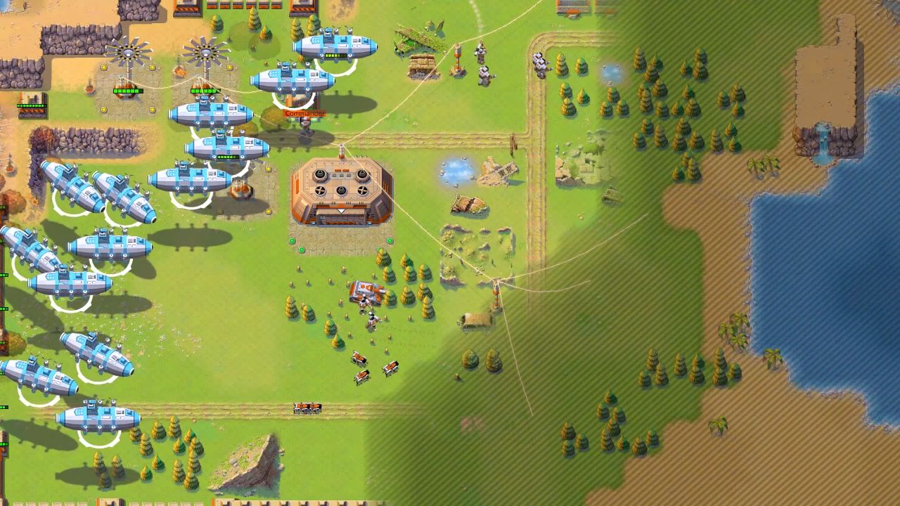 Retro Commander - Android game screenshots.