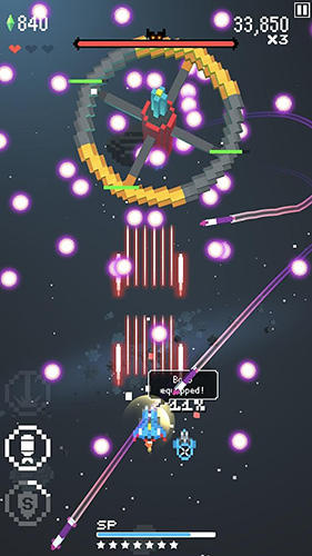 Retro shooting: Pixel space shooter - Android game screenshots.