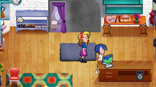 Retro style dash: Fashion shop simulator game - Android game screenshots.
