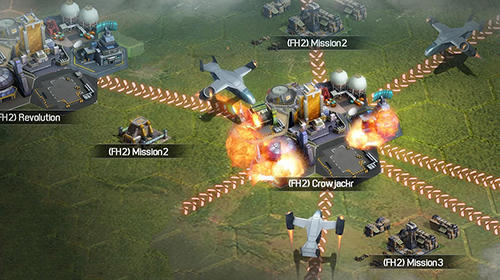 Revolution: Modern warfare - Android game screenshots.