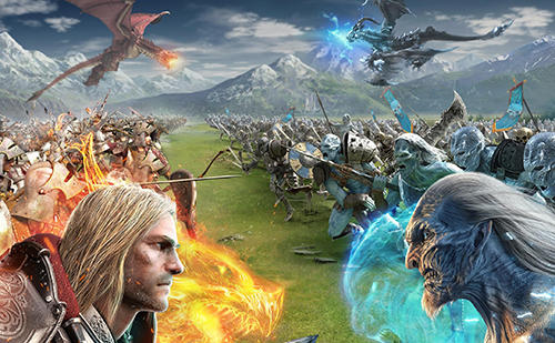 Rise of empires: Ice and fire - Android game screenshots.