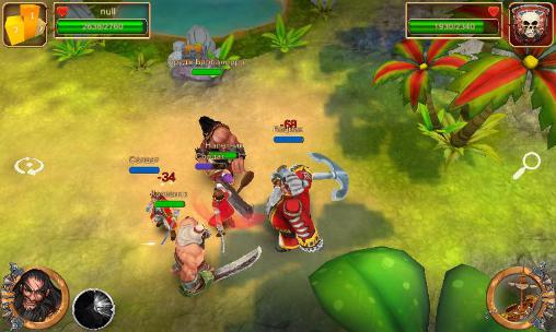 Gameplay of the Rise of pirates for Android phone or tablet.
