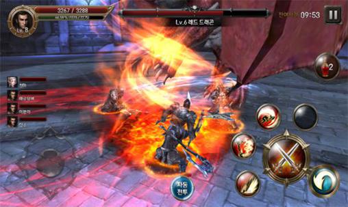 Gameplay of the Rise of ravens: Evilbane for Android phone or tablet.