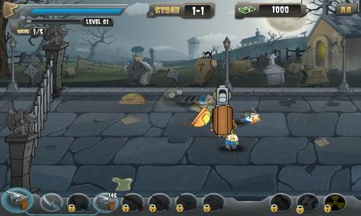 Gameplay of the Rise of zombie for Android phone or tablet.