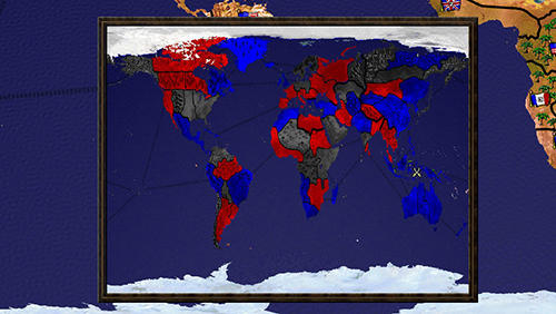 Gameplay of the Risk: The game of global domination for Android phone or tablet.
