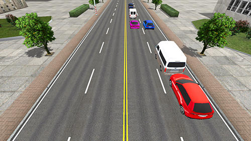 Gameplay of the Risky highway traffic for Android phone or tablet.