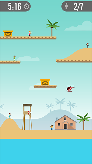 Gameplay of the Risky rescue for Android phone or tablet.
