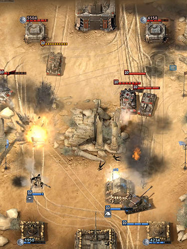 Road to valor: World war 2 - Android game screenshots.