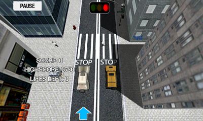 Gameplay of the Road Cross for Android phone or tablet.