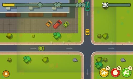 Gameplay of the Road panic for Android phone or tablet.