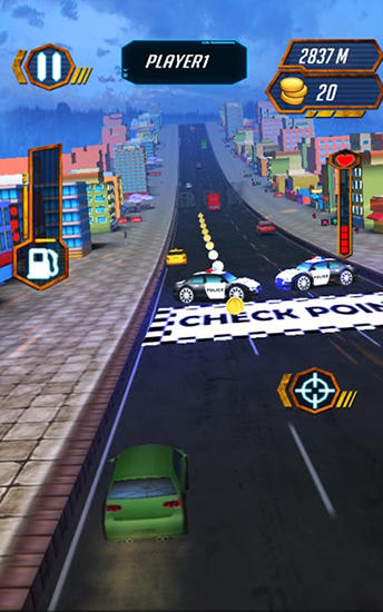 Gameplay of the Road rage: Combat racing for Android phone or tablet.