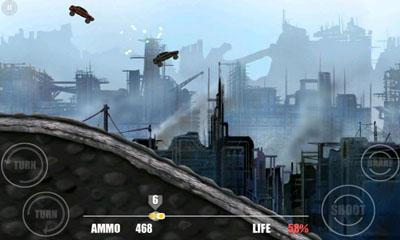 Gameplay of the Road Warrior for Android phone or tablet.