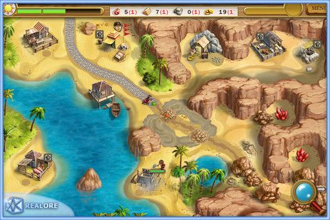 Gameplay of the Roads of Rome for Android phone or tablet.