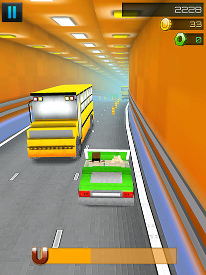 Gameplay of the Robber race escape for Android phone or tablet.